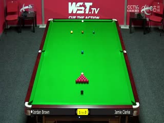 2023斯诺克英锦赛资格赛 乔丹·布朗4-6詹姆·克拉克 20231121封面图