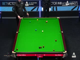 斯诺克威尔士公开赛 罗伯特·米尔金斯0-4加里·威尔逊 20240215封面图
