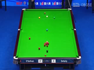 斯诺克天津国锦赛第一轮第二轮 罗尼·奥沙利文6-1肯·达赫迪 20231105（李照）封面图