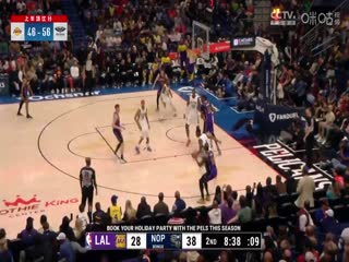 NBA常规赛 湖人VS鹈鹕 20241117封面图