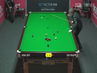 斯诺克苏格兰公开赛资格赛 詹姆斯·卡希尔4-3斯坦·穆迪 20231102封面图