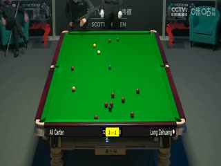 2023斯诺克苏格兰公开赛 阿里·卡特4-3龙泽煌 20231211封面图
