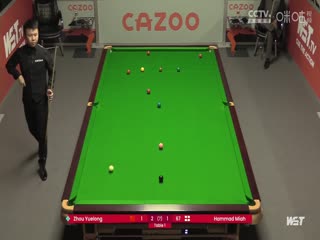 斯诺克 哈马德·米亚赫4-3周跃龙 20230815（李照）封面图