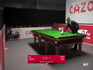 斯诺克 大卫·利利1-4吕昊天 20230818（李照）封面图