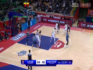 CBA常规赛 山东高速VS深圳马可波罗 20231112（邵化谦、周鹏）封面图