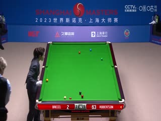 斯诺克 尼尔·罗伯逊7-10卢卡·布雷切尔 20230916（下）封面图