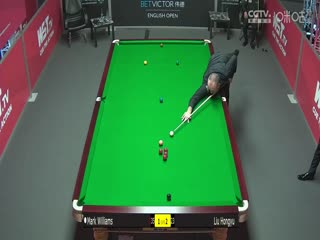 斯诺克 马克·威廉姆斯3-4刘宏宇 20231005封面图