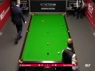 斯诺克 巴里·霍金斯5-2肖恩·奥沙利文 20230728封面图