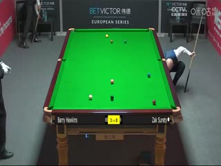 斯诺克 巴里·霍金斯5-1扎克·苏尔蒂 20230824封面图