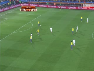 南非世界杯 八分之一决赛 巴西(南美洲) VS (南美洲)智利国俄双语HDTV-qQ封面图