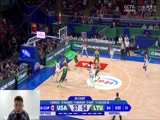 男篮世界杯 美国VS立陶宛 20230903（野球帝-马师傅）封面图