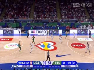 男篮世界杯 美国VS立陶宛 20230903（王冠证、陈正昊）封面图