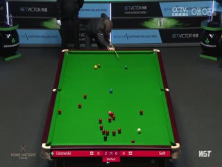 斯诺克 杰克·利索夫斯基4-1马修·塞尔特 20231025（李照）封面图