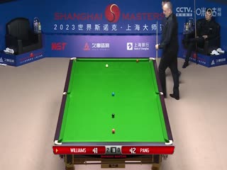 斯诺克 马克·威廉姆斯6-1庞俊旭 20230912（李照）封面图