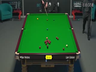 2023斯诺克苏格兰公开赛 利亚姆·格雷厄姆4-2本·米尔滕斯 20231212封面图