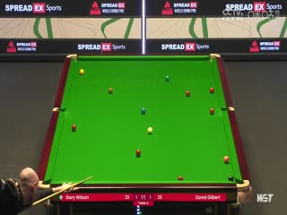 2024斯诺克世界大奖赛 加里·威尔逊4-2大卫·吉尔伯特 20240116封面图