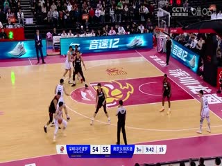 CBA常规赛第41轮 深圳马可波罗VS南京头排苏酒 20240310（原声）封面图