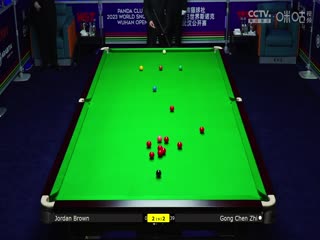 斯诺克 乔丹·布朗3-5巩晨智 20231010封面图