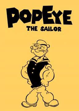 大力水手黑白版封面图