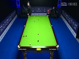 斯诺克世界公开赛32进16 里奇·沃顿4-5本·沃拉斯顿 20240320封面图