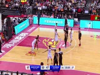 CBA常规赛第38轮 深圳马可波罗VS广东华南虎 20240203（李嘉伟）封面图