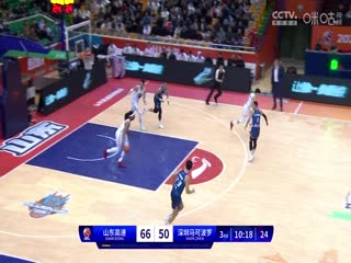 CBA常规赛 山东高速VS深圳马可波罗 20231112（王新通）封面图