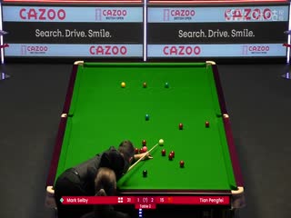 斯诺克 田鹏飞2-4塞尔比 20230927封面图