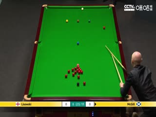 斯诺克 安东尼·麦克吉尔13-8杰克·利索夫斯基 20230424（第三阶段）（李照）封面图