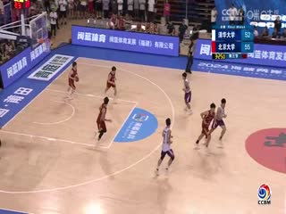 海峡两岸大学生篮球赛 清华大学VS北京大学 20240825封面图