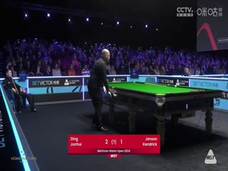 斯诺克威尔士公开赛 丁俊晖4-2简森·肯德里克 20240212（李照）封面图