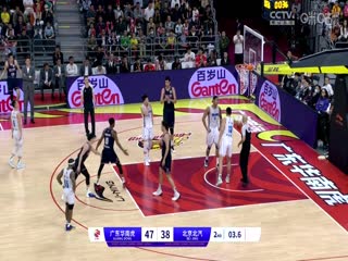 CBA常规赛第32轮 广东华南虎VS北京北汽 20240119（杨健、霍楠、佳依）封面图