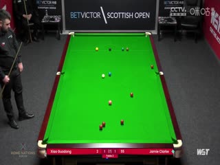 斯诺克 肖国栋2-4詹姆·克拉克 20231030封面图