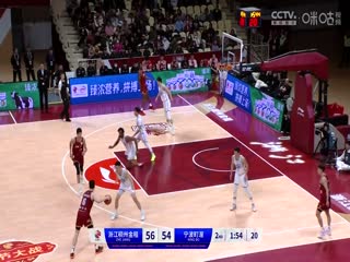 CBA常规赛第38轮 浙江稠州金租VS宁波町渥 20240203（原声）封面图