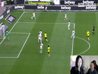 德甲 多特蒙德vs法兰克福 (李娜娜、红魔鲁小胖) 20230422封面图