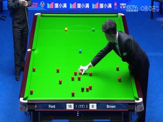 斯诺克天津国锦赛半决赛 乔丹·布朗4-4汤姆·福德 20231110封面图