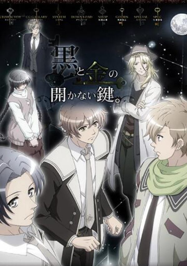 无法打开的黑与金的钥匙封面图