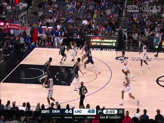 NBA季前赛 掘金VS快船 20231018封面图