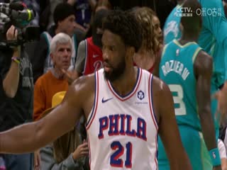 NBA常规赛 76人VS黄蜂 20231217封面图