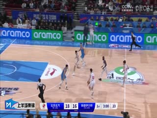 CBA常规赛第18轮 北京北汽VS新疆伊力特 20231217（杨健,李根,佳依）封面图