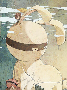 橱窗里的兔子先生动态漫封面图