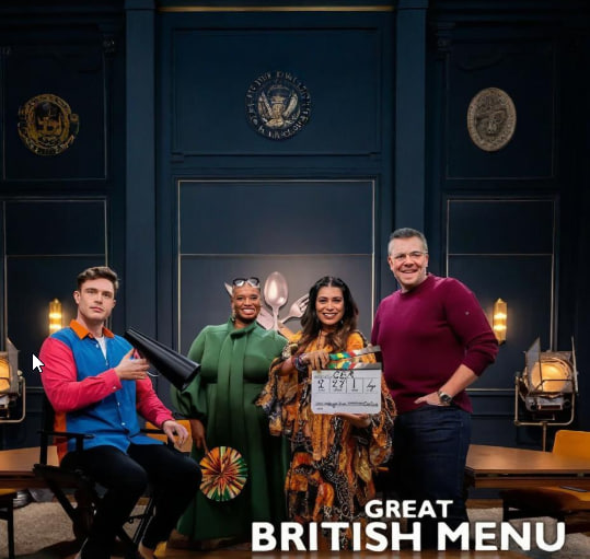 大不列颠菜单封面图