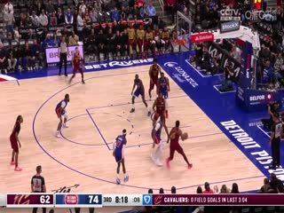 NBA常规赛 活塞VS骑士 20250329封面图