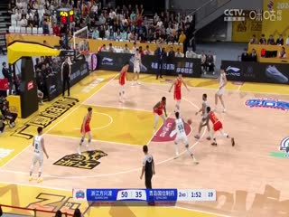 CBA季后赛四分之一决赛 浙江方兴渡VS青岛国信制药 20250413封面图