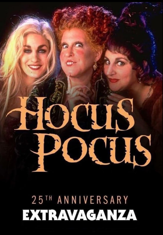 《Hocus Pocus》25周年万圣节狂欢封面图