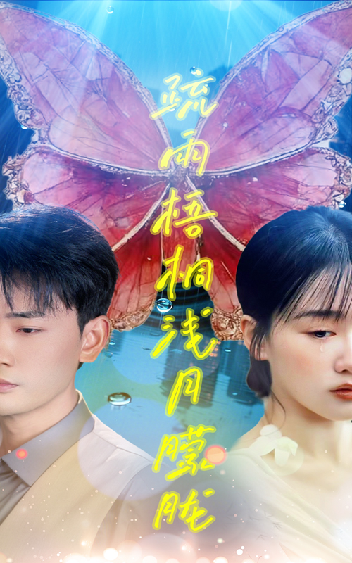 疏雨梧桐浅月朦胧封面图