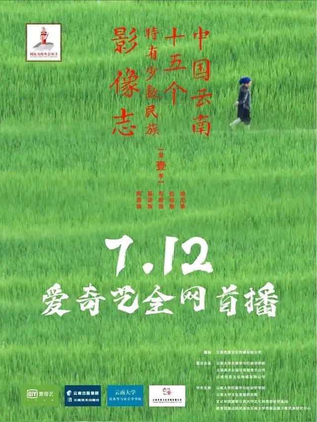 中国云南十五个特有少数民族影像志封面图