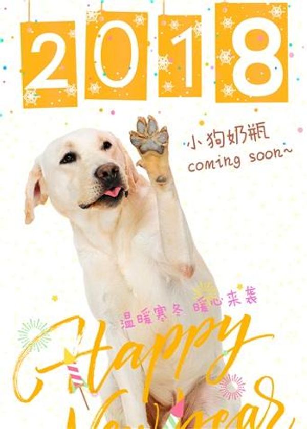 小狗奶瓶封面图