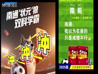 江苏城市足球联赛 扬州队VS南京队 20250720封面图