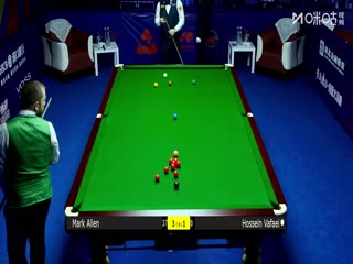 2025斯诺克武汉公开赛32进16 马克·艾伦5-4侯赛因·瓦菲 20250826封面图