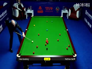 2025斯诺克武汉公开赛16进8 肖国栋5-2马修·塞尔特 20250827封面图